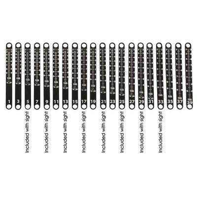 Axcel Achieve XP Metal Sight Tape Scale #9 and #10