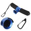 Alomejor Fishing Belt, Lightweight and Durable Aluminum Alloy Waist Rod Holder Belt for Fishing with Hanging Rope, for Freshwater, Saltwater view 3