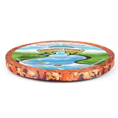 Country Brook Design - Orange Sunset Camo Photo Quality Polyester (1/2 Inch, 50 Yards)