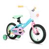 JOYSTAR 16 Inch Kids Bike for 4-7 Years Girls 16" Girl Bicycle with Training Wheels and Coaster Brake Children Bicycles 85% Assembled Macaroon view 1