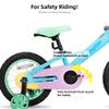 JOYSTAR 16 Inch Kids Bike for 4-7 Years Girls 16" Girl Bicycle with Training Wheels and Coaster Brake Children Bicycles 85% Assembled Macaroon view 4