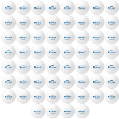 KEVENZ 3 Star Ping Pong Balls, 60,120 or 12 Pack Advanced Table Tennis Balls,Bulk Outdoor Ping-Pong Balls