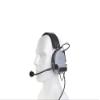 The Mercenary Company Closed-Ear Electronic Hearing Protection Earmuffs & Communication Headset (Gray) view 1