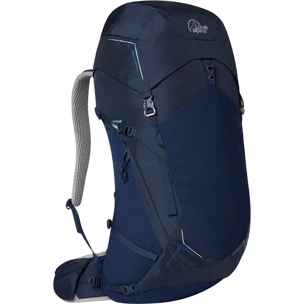 Lowe Alpine AirZone Trek Backpack for Day or Short Hikes, AirZone Trek 35:45 Liter, Navy