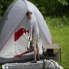 ALPS Mountaineering Meramac 4-Person Tent, Gray/Red view 2