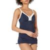 Panache Swim Women's Standard Catarina Underwire Tankini Top, Midnight/White, 30DD view 1