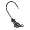 Strike King (BSSH18-46) Baby Squadron Swimbait Head Fishing Lure, 46 - Green Pumpkin, 1/8 oz, Wide Gap Black Nickel Hook view 1