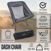 ALPS Mountaineering Dash Chair - Deep Sea/Charcoal view 3