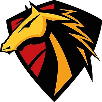 Zirni Mustang Stallion Graphic Horse Mascot Sticker Decal Design