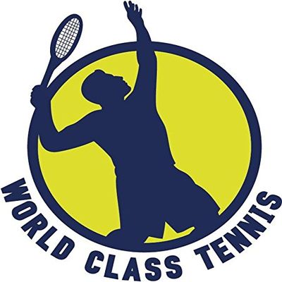 Zirni World Class Tennis Sport Sticker Decal Design