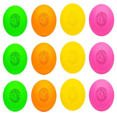 Signature Lacrosse Ball Set - Packs of 2, 4, 8, 12, and 100 - No Chemical Smell Massage Balls, Myofascial Release Tools, Back Roller, Muscle Knot Remover