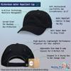 Custom Richardson Soft Running Hat Daffodil Flower Embroidery Polyester Waterproof Baseball Cap Strap Closure Navy Charcoal Personalized Text Here view 2