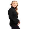 Clique Ice Pique Womens Half Zip Tech Pullover, Black, L view 3