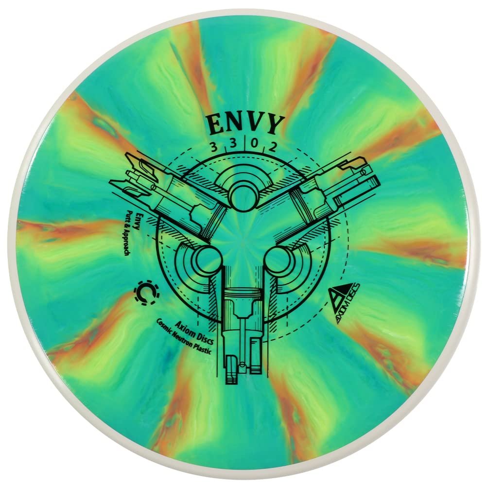 Axiom Discs Cosmic Neutron Envy Disc Golf Putter (170-175g / Colors May Vary)