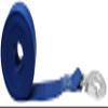 CustomTieDowns 1.5 Inch x 16 Foot Replacement Boat Winch Strap, Boat Hook On One End, 1 Inch Loop Opening On The Opposite End for Attachment to Winch. (Blue) view 1