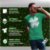 Vintage Irish Clover - St Patricks Day Shirt for Men - 002 - F/Kelly-3X view 2