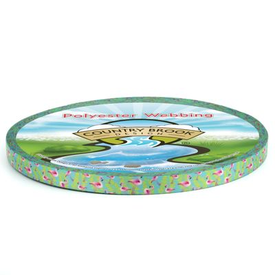 Country Brook Design - Flamingos Photo Quality Polyester (1/2 Inch, 50 Yards)