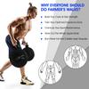 Yes4All Farmers Walk Handles for Grip Strength & Body Building Workouts - Support up to 330LBS (Pair) view 4