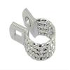 Bike Lowrider Twisted Seatpost Clamp Outer Diameter 25.4mm 600 Chrome.Bicycle Seatpost view 1
