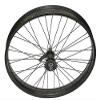 Bike 26 Inch x 60mm Fat Alloy Coaster Wheel 36 Spoke 12gBlack 3/8 Axl Black, Chrome Sprocket Hub Kits. view 1