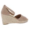 Style & Co. Womens Seleene Faux Suede Wedge Sandals Taupe 8.5 Medium (B,M) view 2