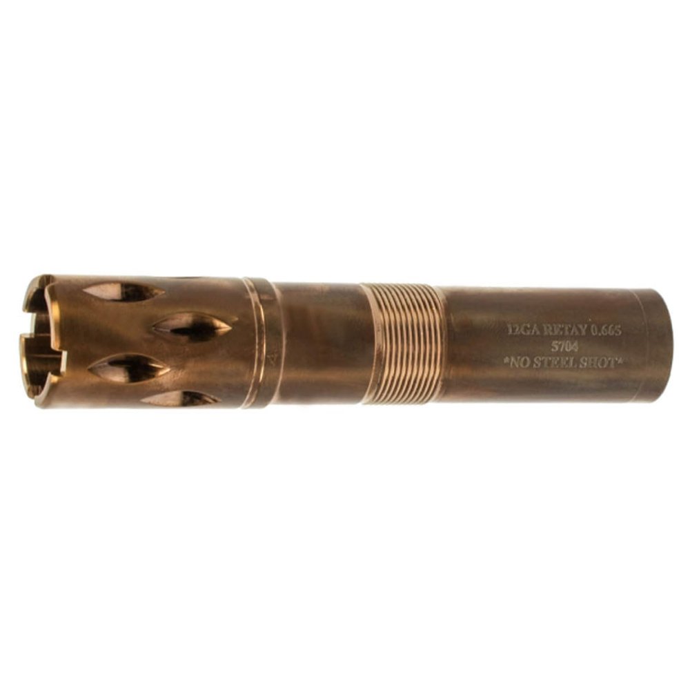 Patternmaster Code Black Turkey .665 12 Gauge Hunting Accessory Durable 17-4 Stainless Steel Choke Tube | Effective Range Up to 70 Yards, for Retay (5704)
