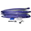 Skywalker Trampolines Pre-Packaged 12 Ft. Round Dual Lime/Blue Lighted Spring Pad (PK5117) view 1