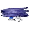 Skywalker Trampolines Pre-Packaged 15 Ft. Round Blue Lighted Spring Pad (PK5124) view 1