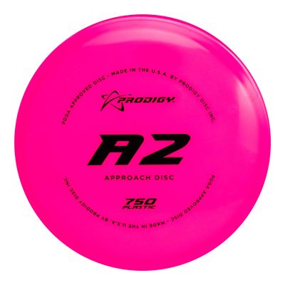 Prodigy Disc 750 A2 | Overstable Disc Golf Approach | Great Overstable for Approach Shots & Overstable Drives | Durable 750 Plastic | More Stable Than Discraft Zone | 170-174g (Colors May Vary)