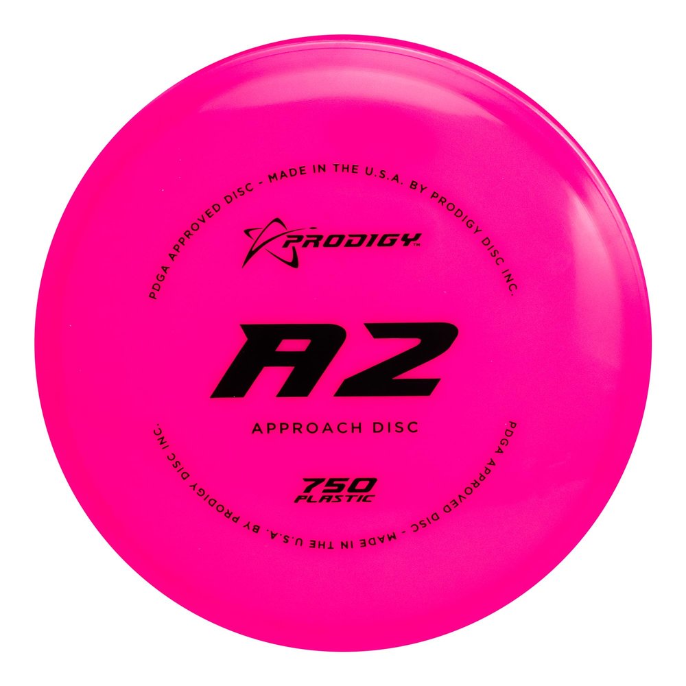 Prodigy Disc 750 A2 | Overstable Disc Golf Approach | Great Overstable for Approach Shots & Overstable Drives | Durable 750 Plastic | More Stable Than Discraft Zone | 170-174g (Colors May Vary)