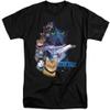 Star Trek Feline Galaxy Unisex Adult Tall T Shirt for Men and Women, 2X-Large view 1