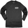 Security Performance Long Sleeve t Shirts with Reflective Decoration on Both Front and Back (US, Alpha, XX-Large, Regular, Regular, Black) view 1