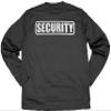 Security Performance Long Sleeve t Shirts with Reflective Decoration on Both Front and Back (US, Alpha, XX-Large, Regular, Regular, Black) view 2