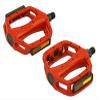 Bike 505 Alloy Pedals 1/2 Red.Bicycle Pedals view 1