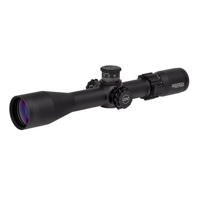 Sightron S-TAC 3-16x42 FFP Riflescope, Zero Stop, Illuminated MH-2 Reticle, 30mm Tube, Matte Black, Waterproof, Fog Proof (26017)