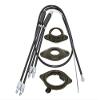 Lowrider Bike Rotor Set 1-1/8 BLK. view 1
