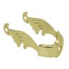 Lowrider Bike Spring Fork Wing Extended Crown Gold. view 1