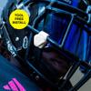 SLEEFS Football Helmet Visor Quick Clips [1 Pair of Clips + 1 Pair of Screws] - White - Universal Fit, Quick-Release Clips - No Tools Required view 2
