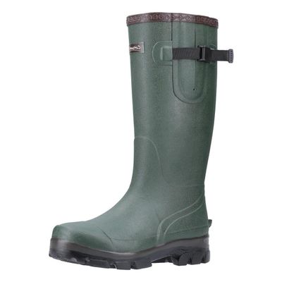Cotswold Mens Grange Buckle Fastening Wellington Boot Green Size UK 4 EU 37