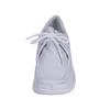 24 Hour Comfort Kris (2901) Women's Wide Width Classic Cushioned Leather Lace Up Shoes White 7 view 2