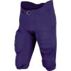 CHAMPRO Terminator 2 Integrated Youth Football Pants With Built-in Pads Purple Medium view 1