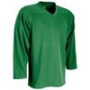 CHAMPRO unisex teen Youth Faceoff Polyester Hockey Jersey, KELLY GREEN, Medium US view 1