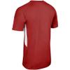 Champro Check Baseball Jersey, Women's Medium, Scarlet, White view 2