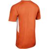 Champro Men's Standard Check Half Sleeve Baseball Jersey, Orange, White, Adult Large view 2