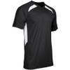 Champro Check Baseball Jersey, Youth Small, Black, White