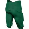 CHAMPRO Terminator 2 Integrated Youth Football Pants With Built-in Pads Forest Green One Size view 2