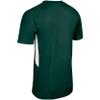 Champro Men's Standard Check Half Sleeve Baseball Jersey, Forest Green, White, Adult Medium view 2