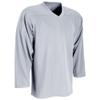 CHAMPRO Unisex-Youth Faceoff Hockey Jersey, Silver, Medium view 1