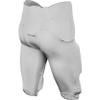 CHAMPRO Terminator 2 Integrated Youth Football Pants With Built-in Pads Silver One Size view 2