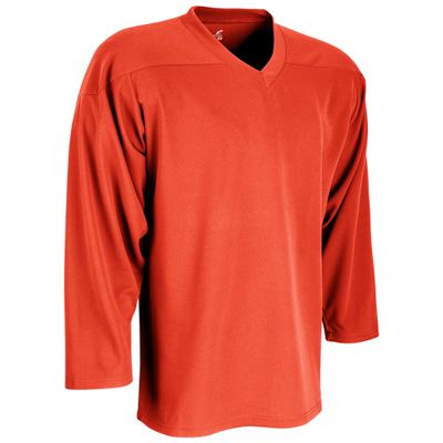 CHAMPRO Unisex-Youth Faceoff Hockey Jersey, Orange, X-Small